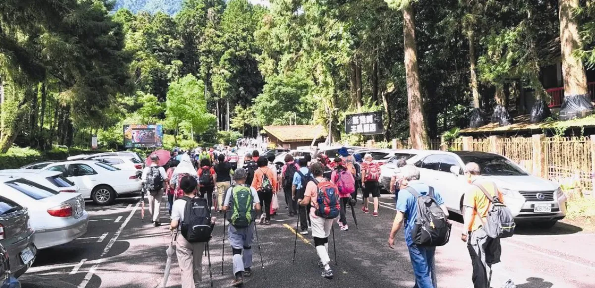 溪頭大塞車 鹿谷重提觀光捐