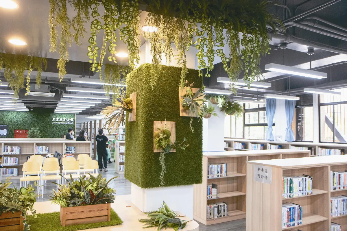 植感圖書館  讓花兒替你挑書