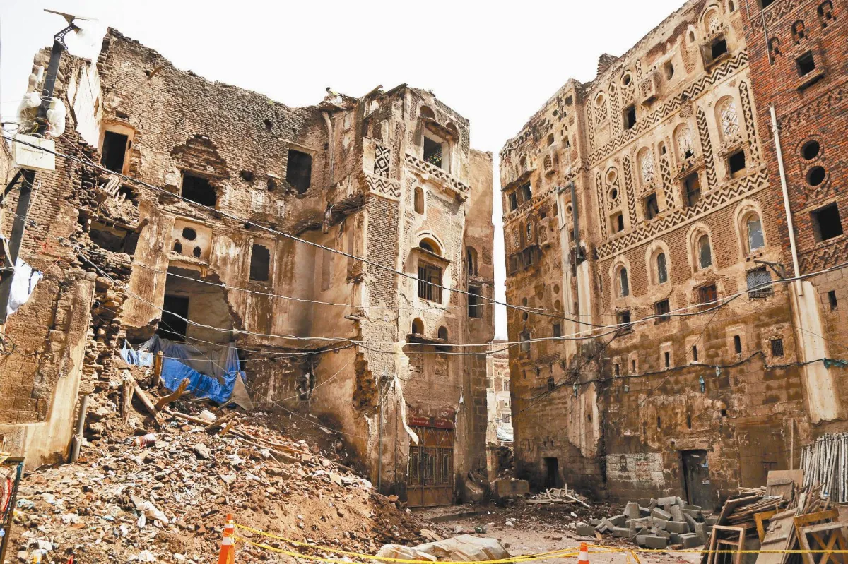 連月豪雨毀世遺 葉門107棟老宅坍塌