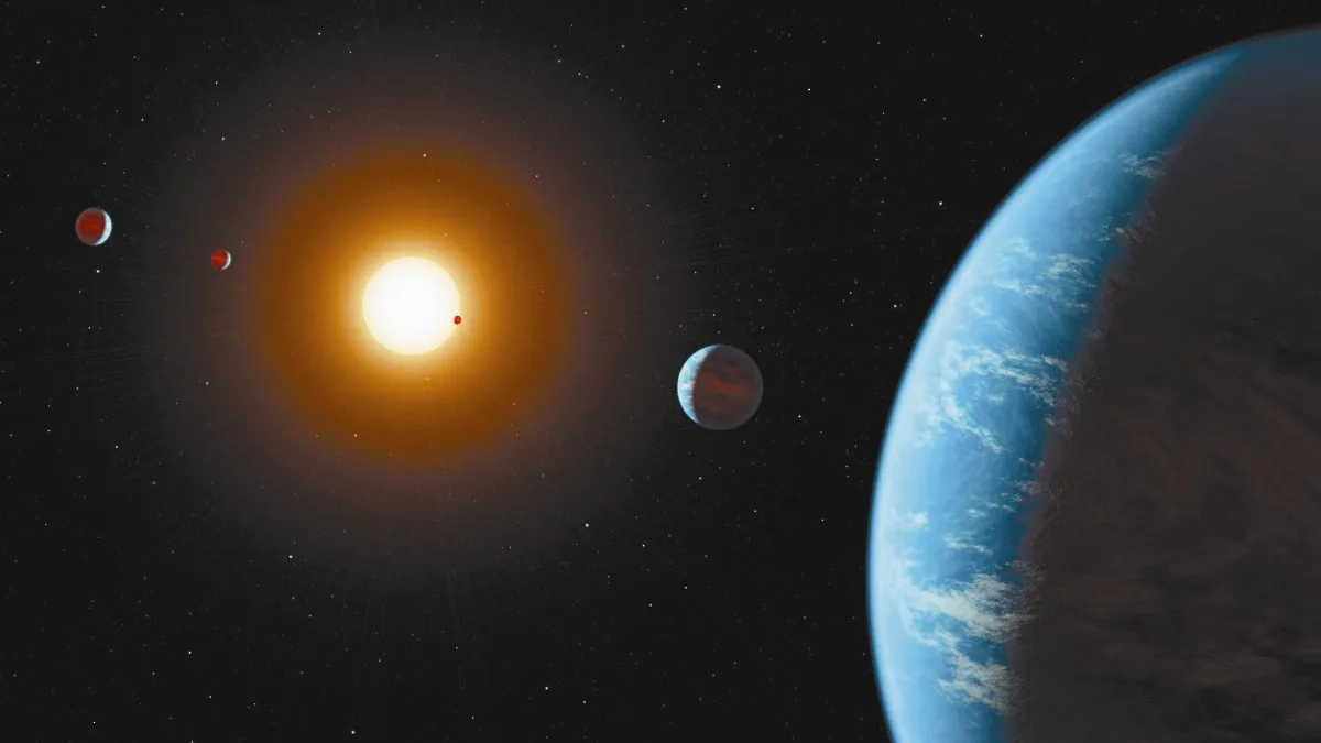 迷你海王星與超級地球