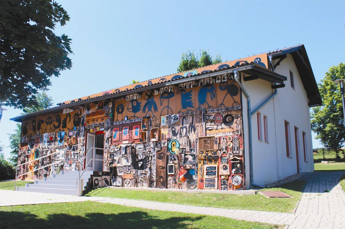 奧地利梵谷來自療養院畫家