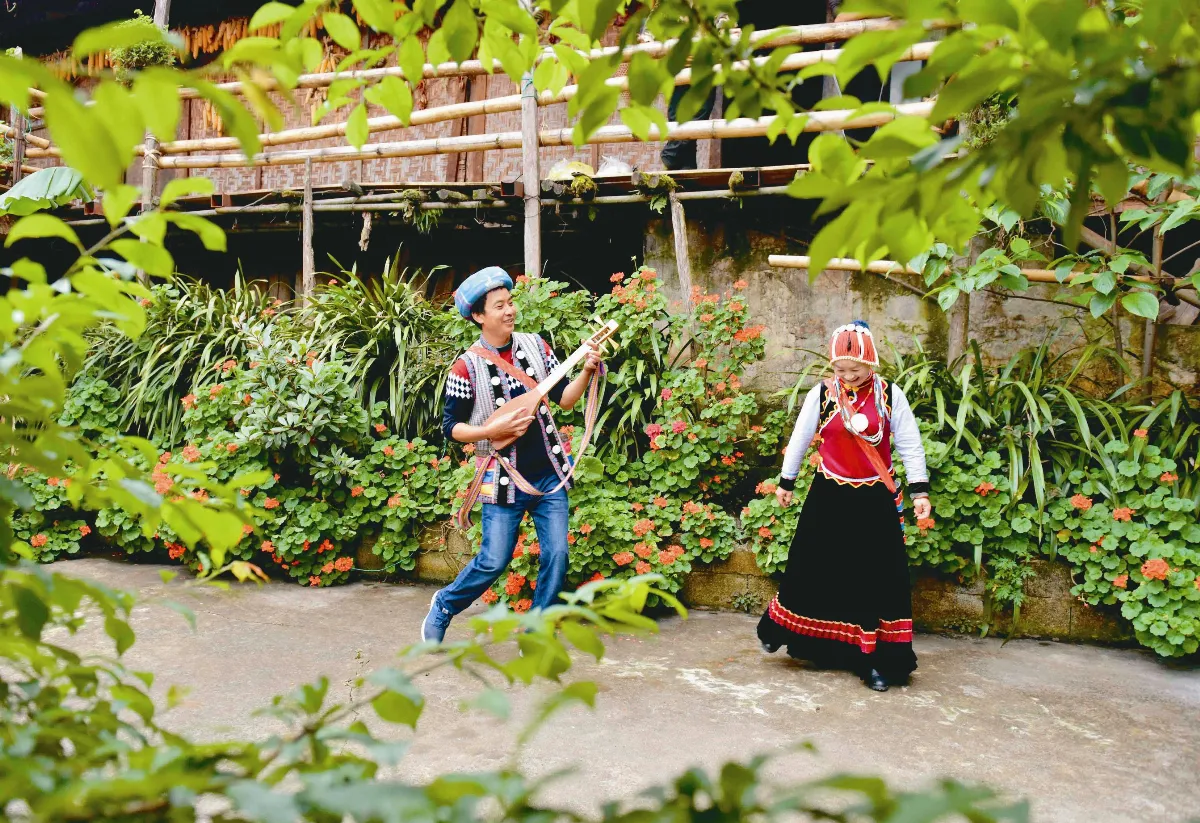 怒族能人   郁伍林  直播仙境搞定旅遊