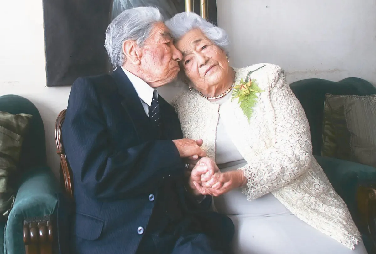 全球最老夫妻檔