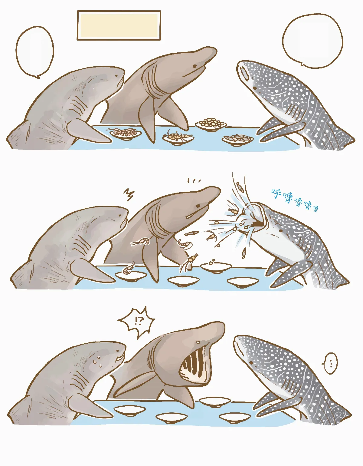 玉子手札 鯊魚大家族