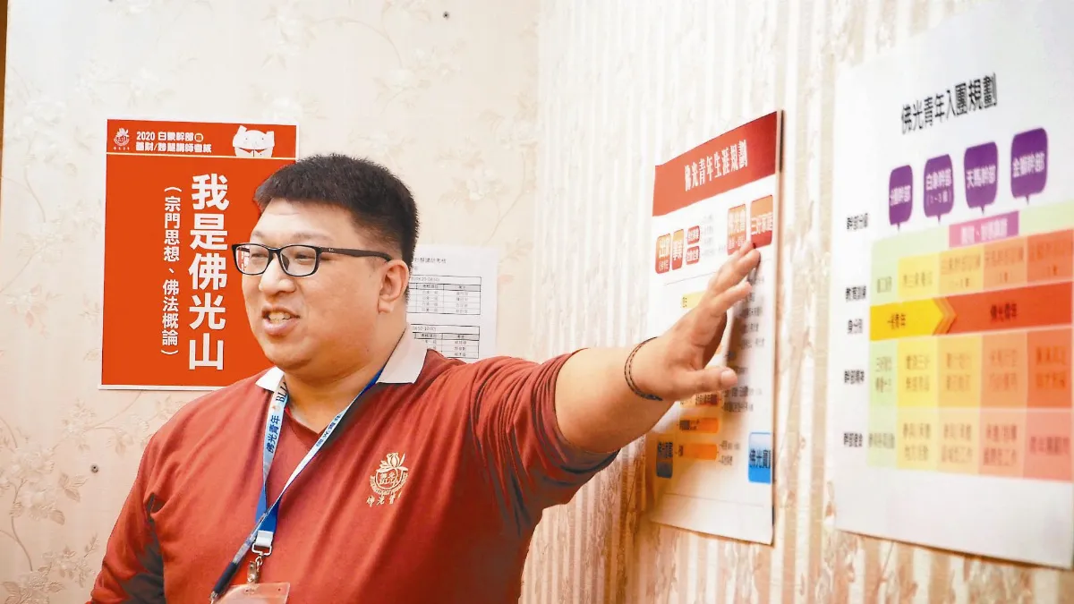 學佛從實踐開始 佛青幹部考核