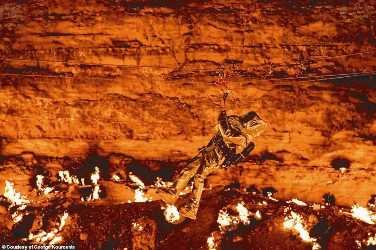 極地冒險家  進入地獄門 世界第1人