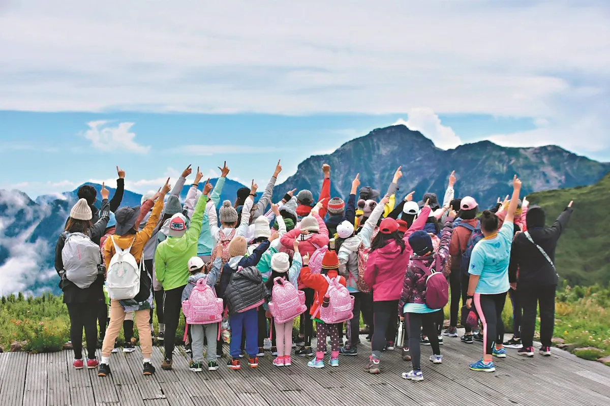 兒少登百岳 收穫成功經驗