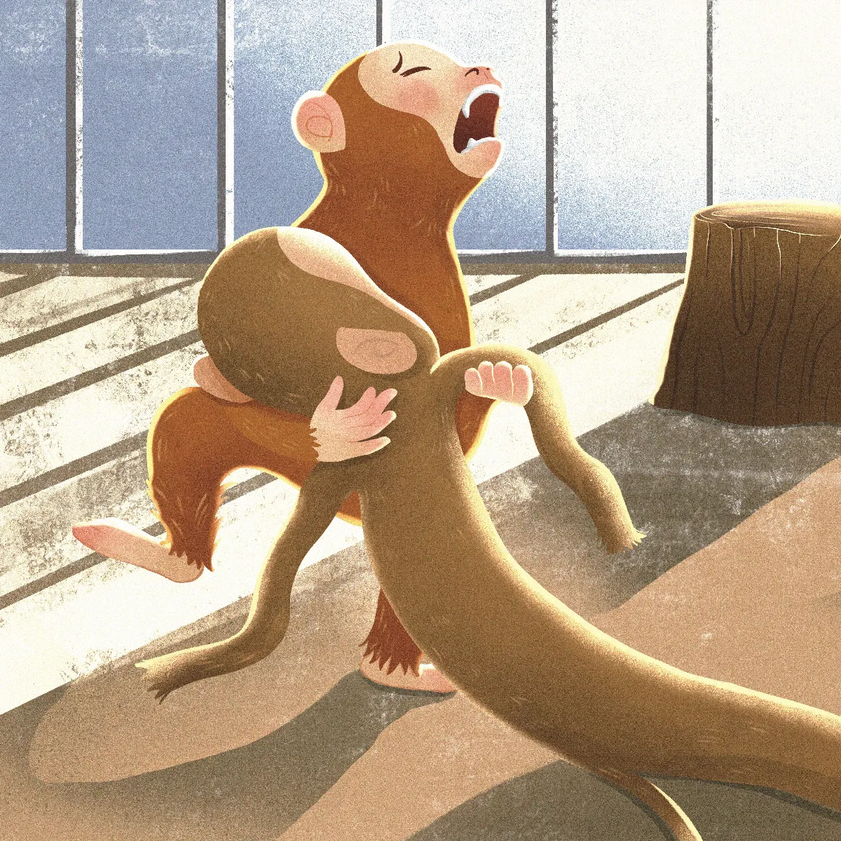 【徐謙．物猶如此】猿抱母皮死