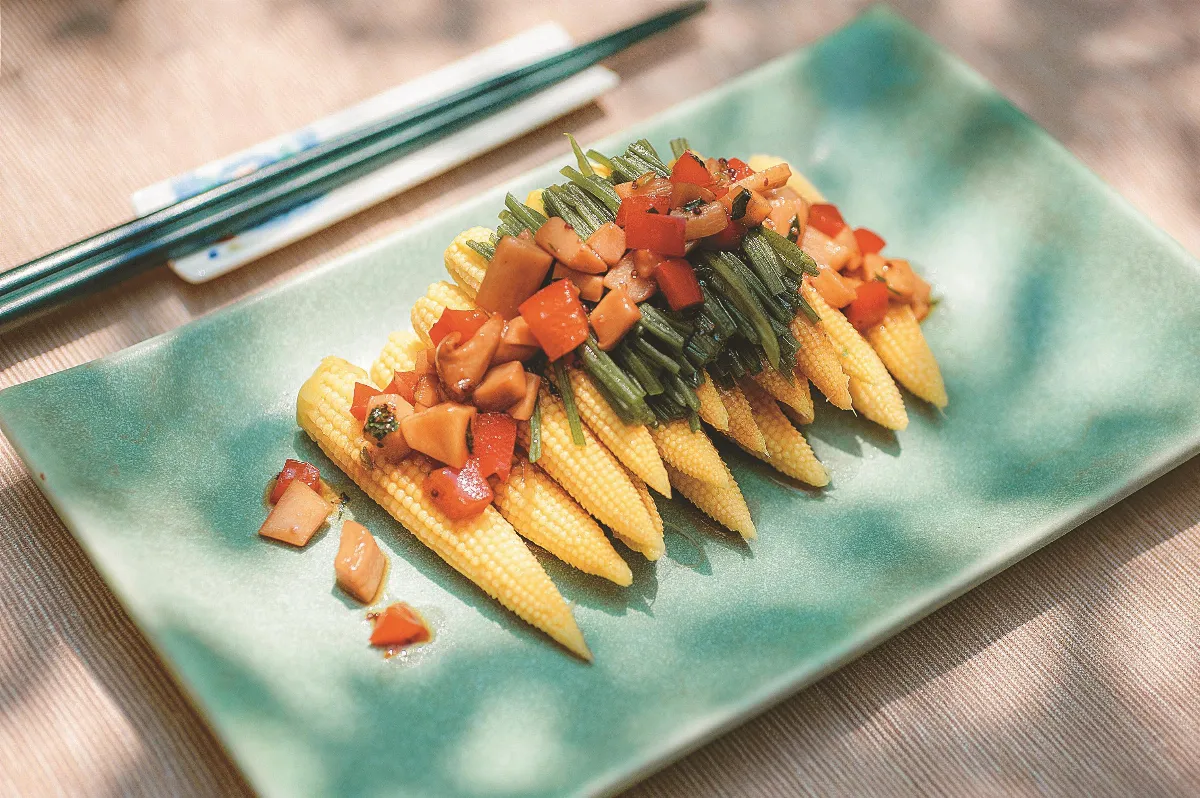 人間覺味 餘香玉米筍