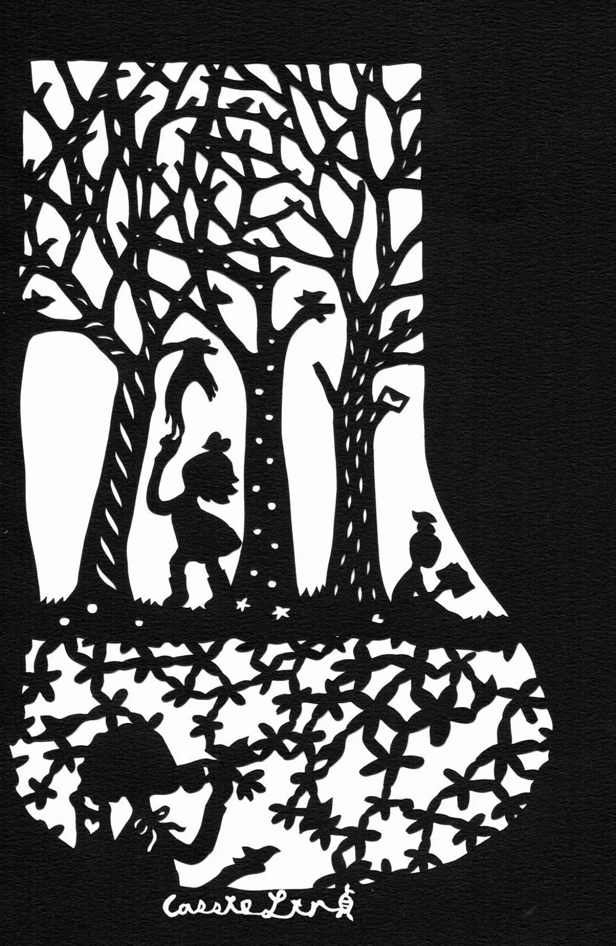 【藏在剪紙中的故事】冬日的獨白