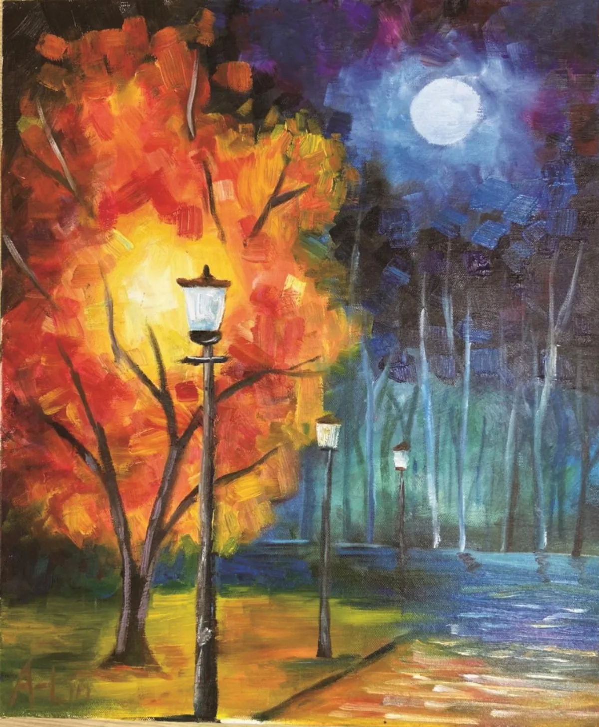 青│春│藝 林   寧靜的夜晚