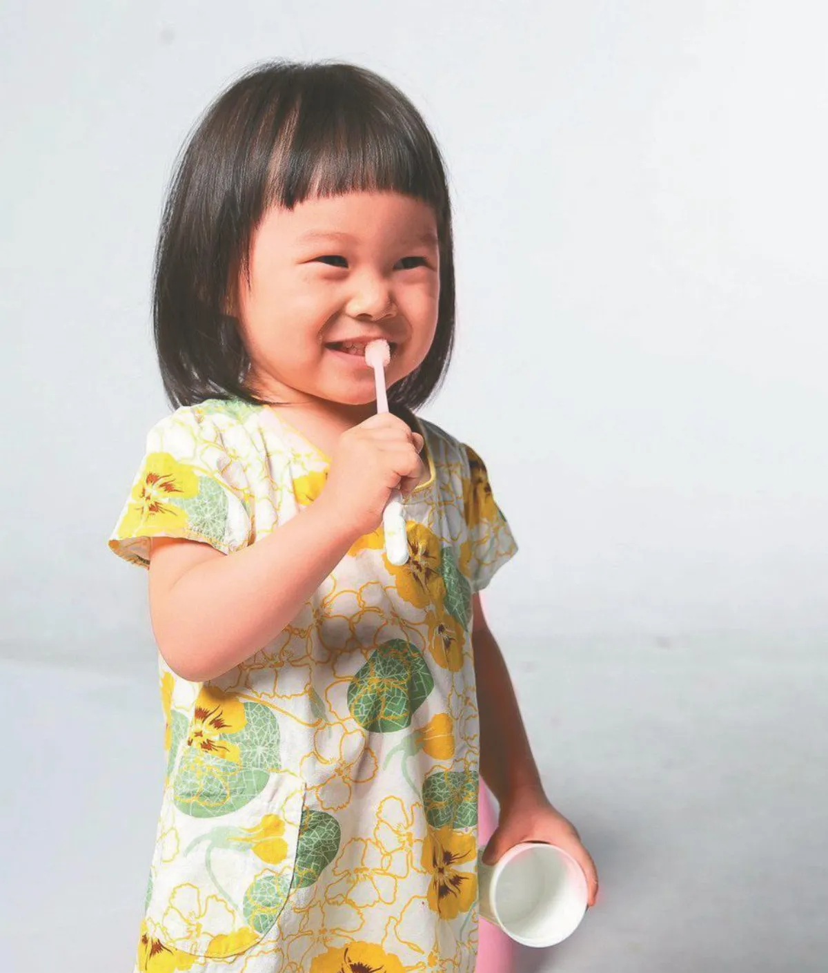 防蛀牙 刷牙吐泡泡不漱口