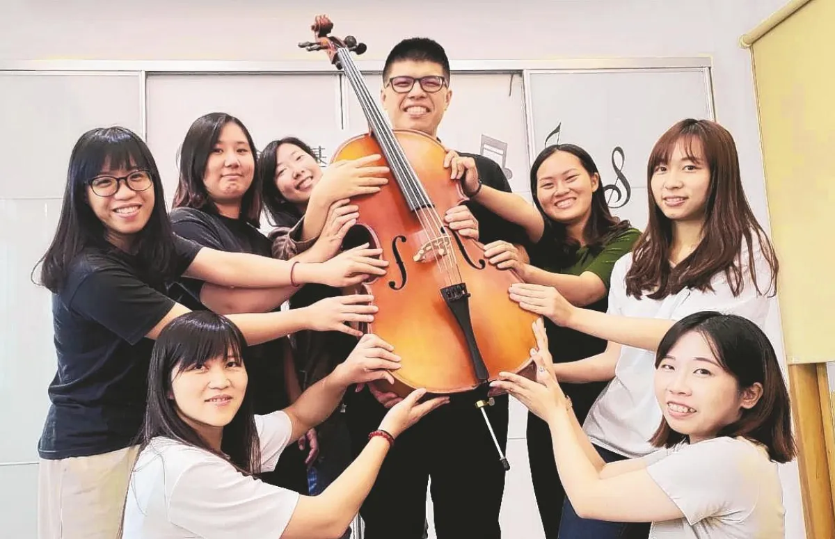 助家扶兒 國中生捐冠軍琴義賣