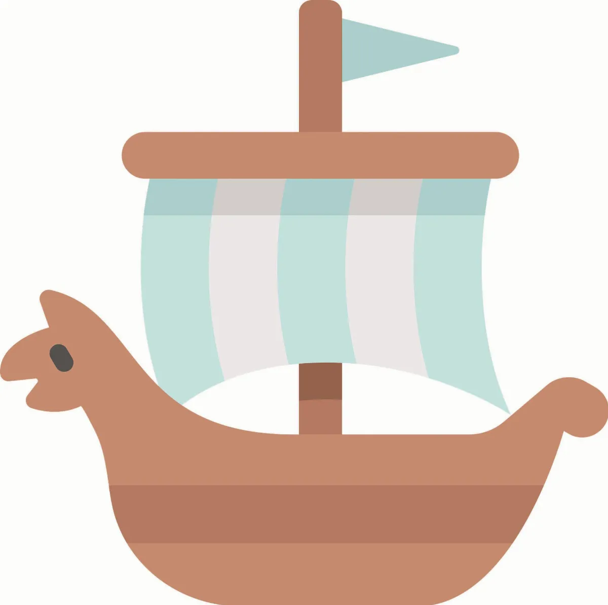 上下顛倒的小船