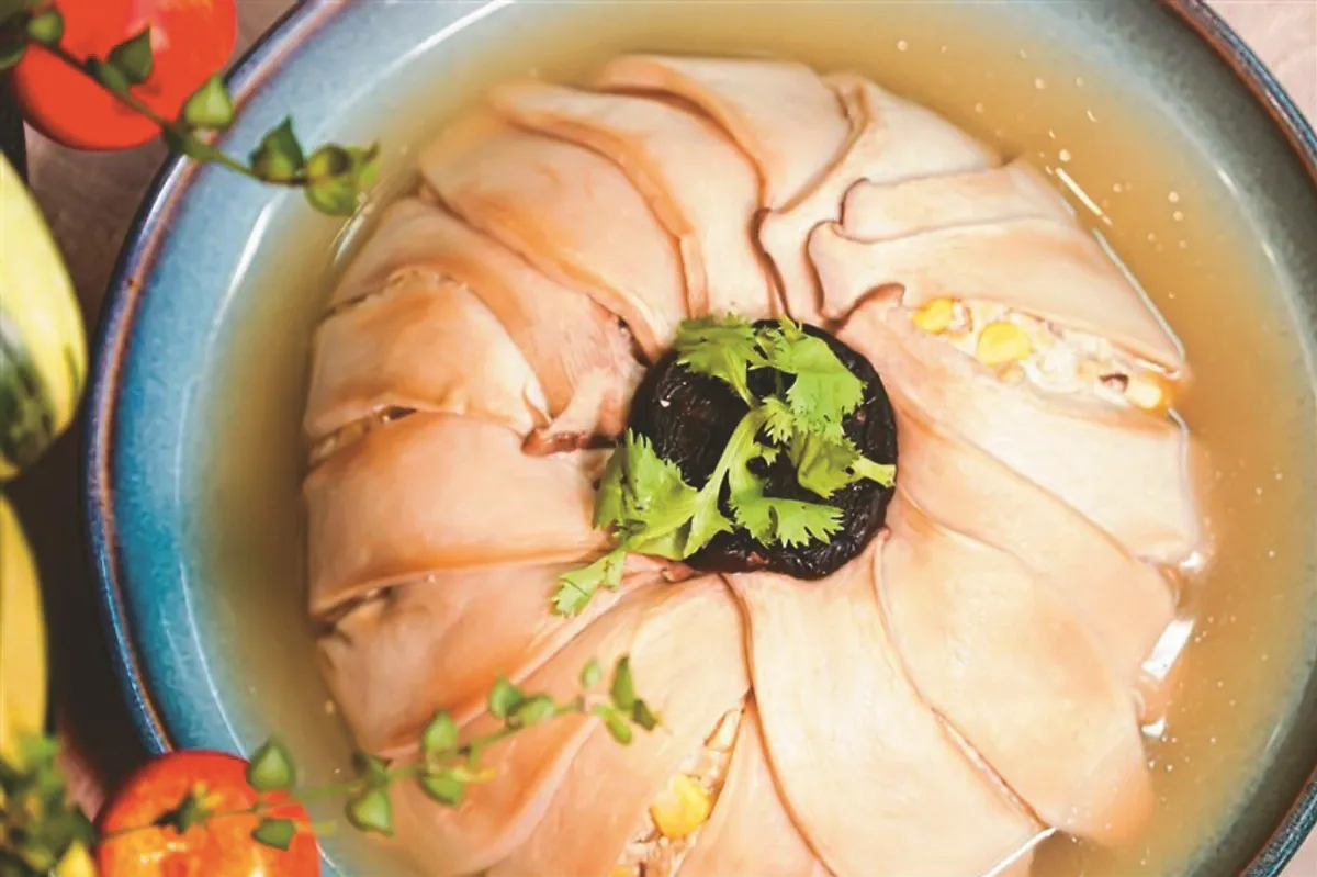 杏鮑菇扣豆腐 用電鍋做辦桌菜