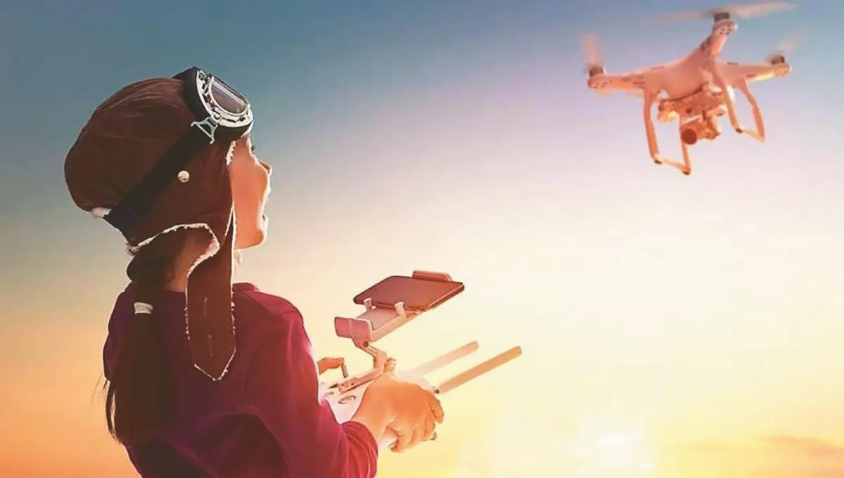 learning to remote control a drone 學習遙控無人機