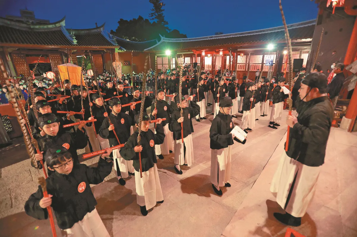 祭孔釋奠 台南孔廟38古禮儀式