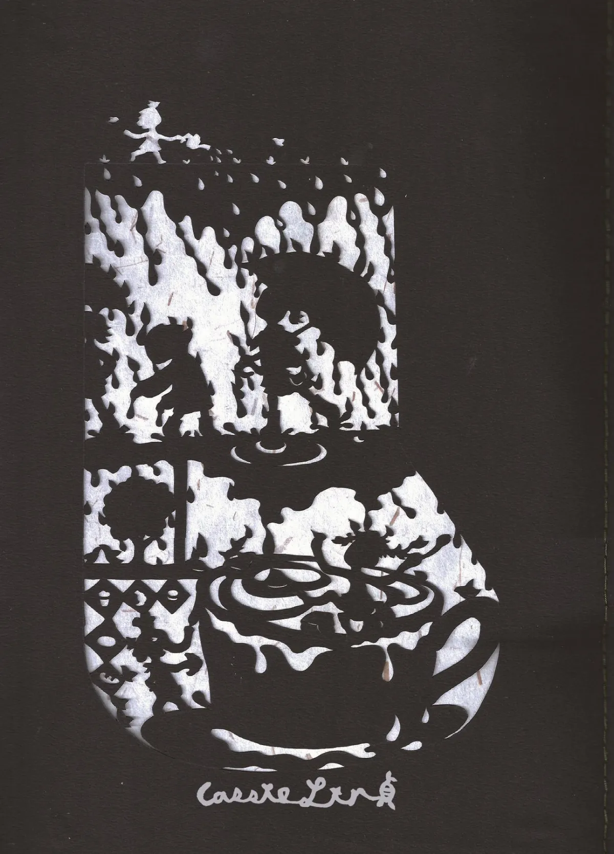 【藏在剪紙中的故事】和大樹的午茶約會