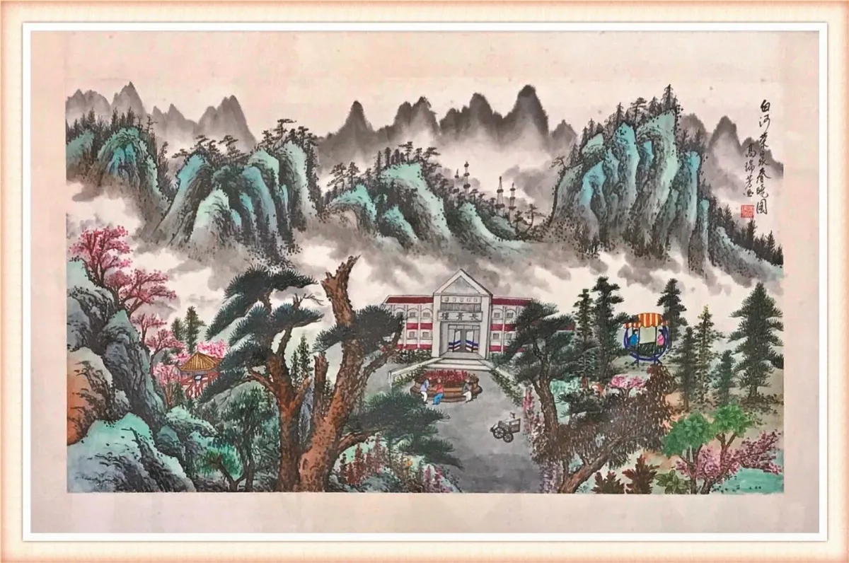 東西交繪 2高齡榮民展畫作