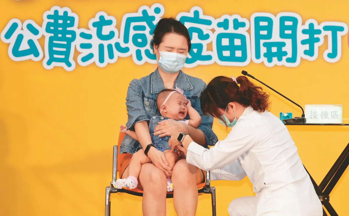 注射流感疫苗 3天破百萬劑