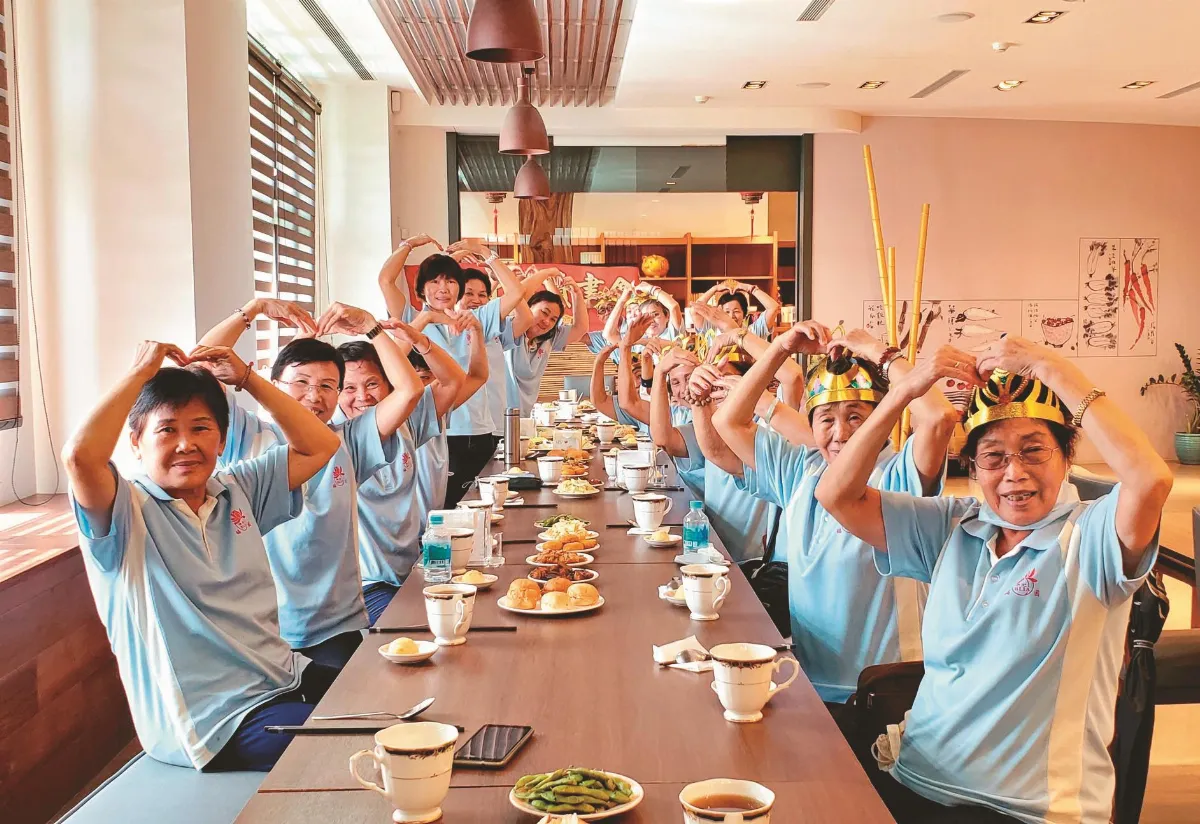 福國寺慶重陽 蔬食敬老崇孝道