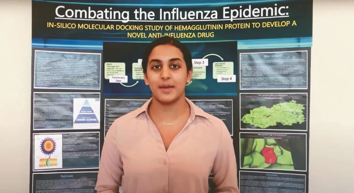 美14歲少女 發現新冠潛在療法