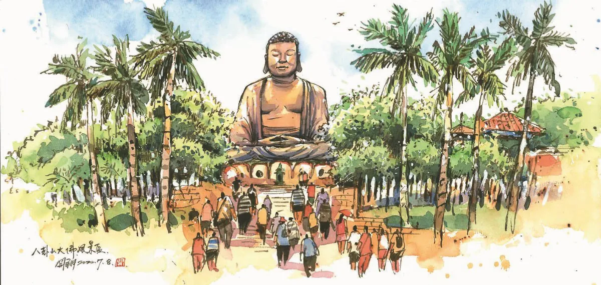 跟著畫布 深度遊賞參山風景區