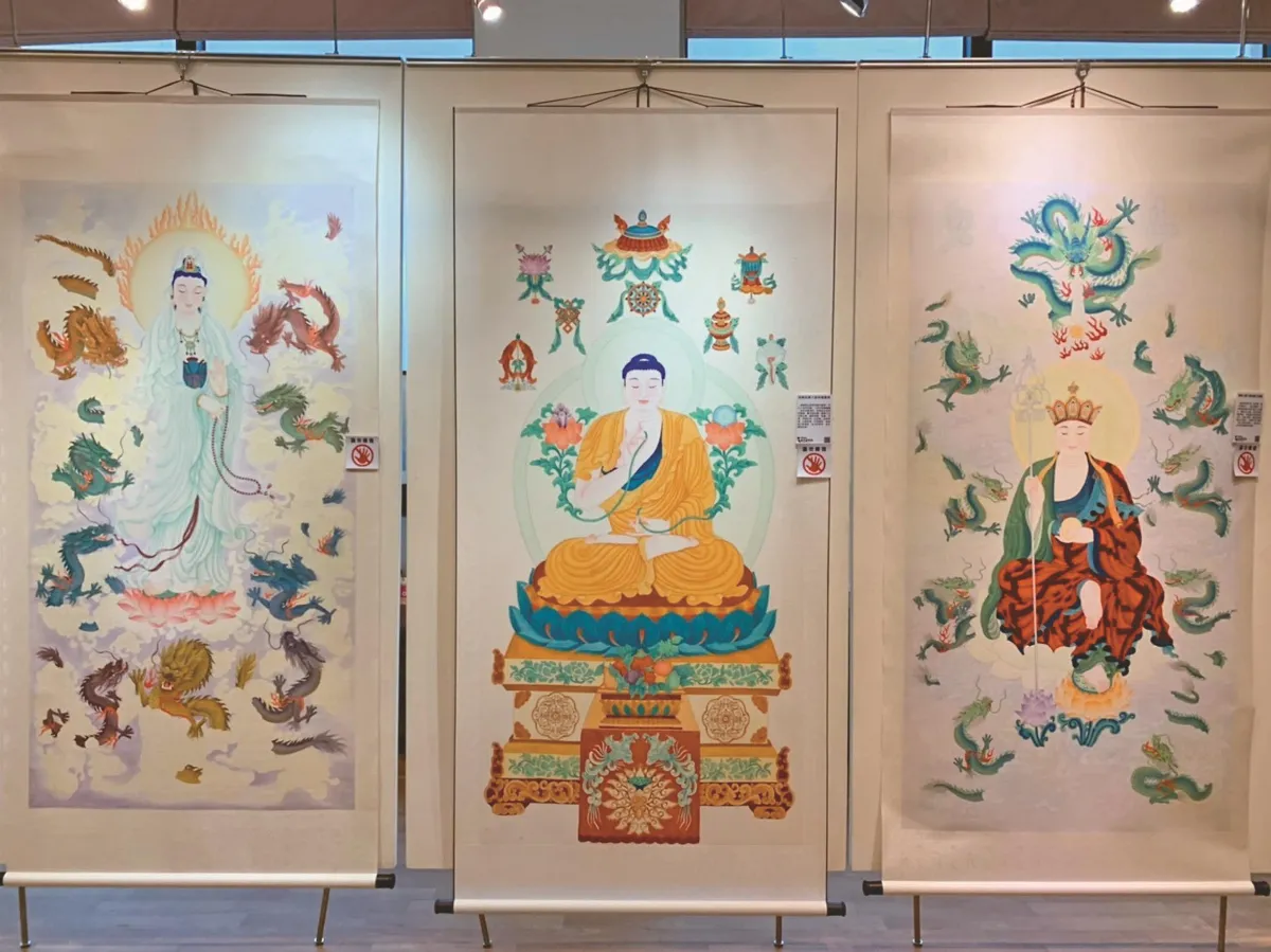 萬德莊嚴佛畫展 締造人間淨土