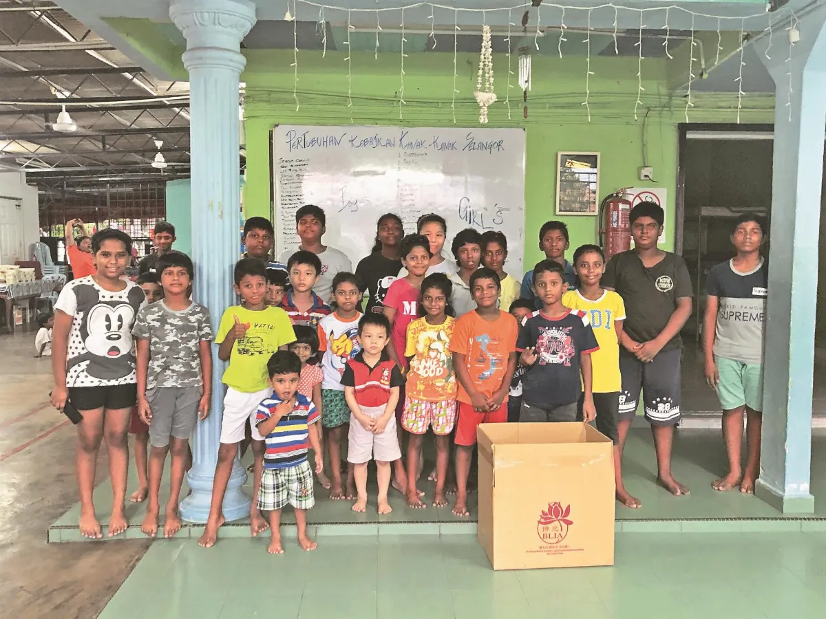 大馬佛光素便當 送暖弱勢