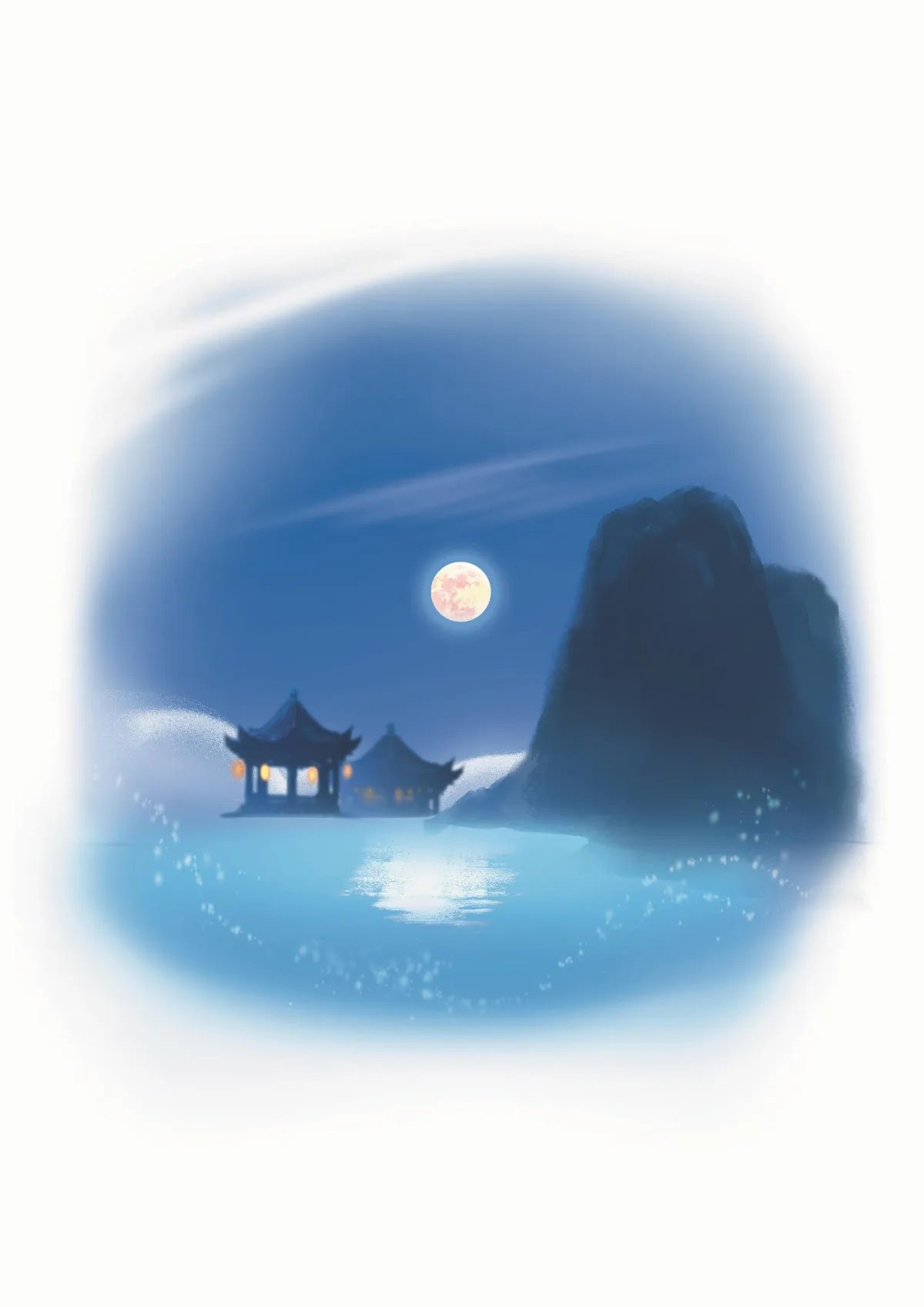 唐詩小學堂 劉禹錫 〈八月十五夜桃源玩月〉