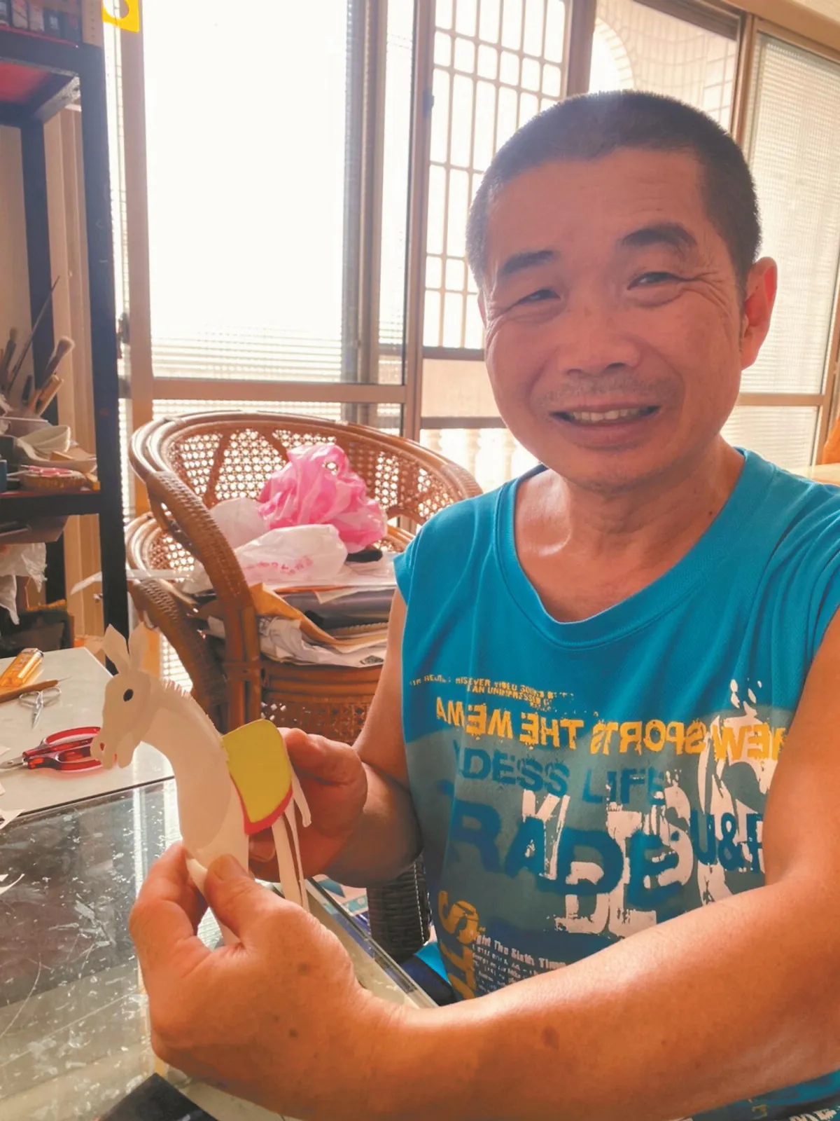 紙雕真人藝閣 葉成豐刻畫信仰