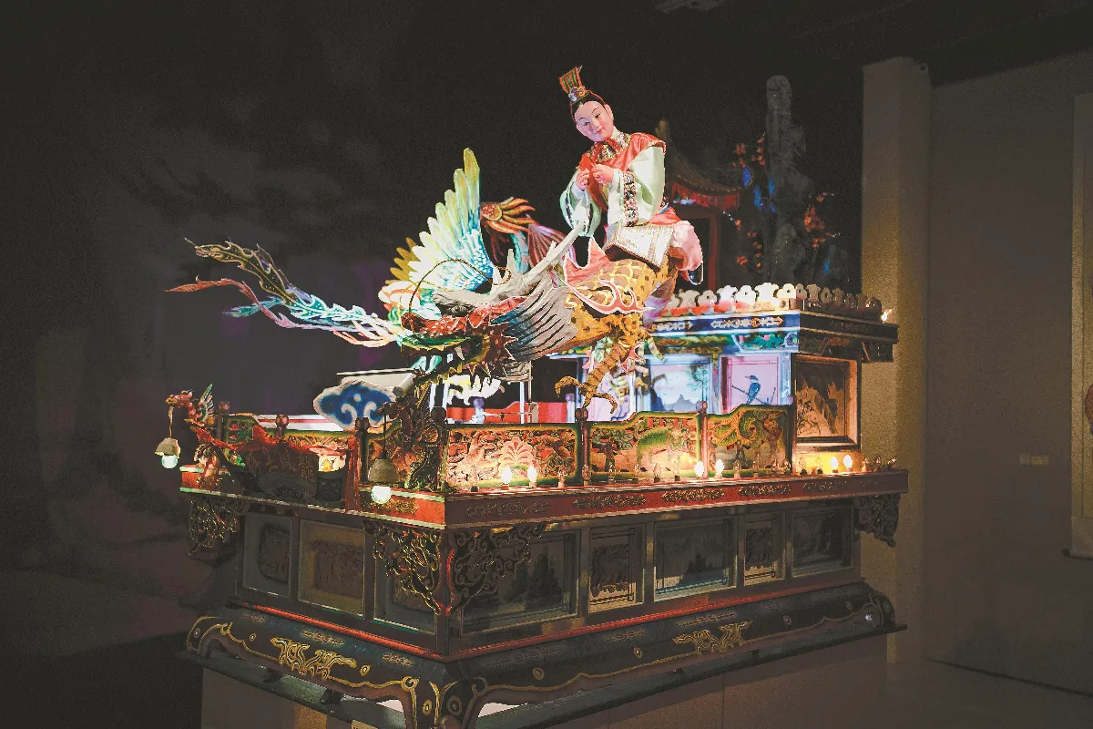 【2020神工傳藝──北港百年藝鎮巡迴展（高雄場）】迷你藝閣．龍鳳呈祥