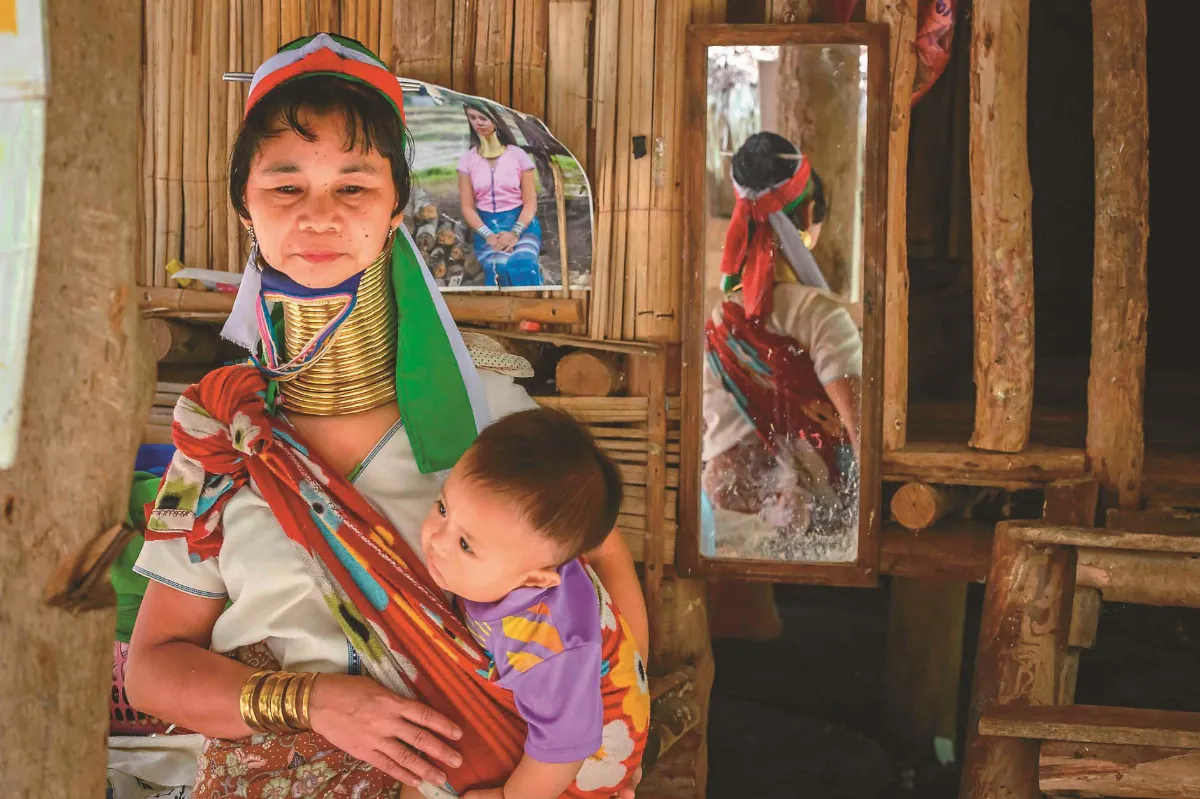 泰北長頸族 疫情受害者