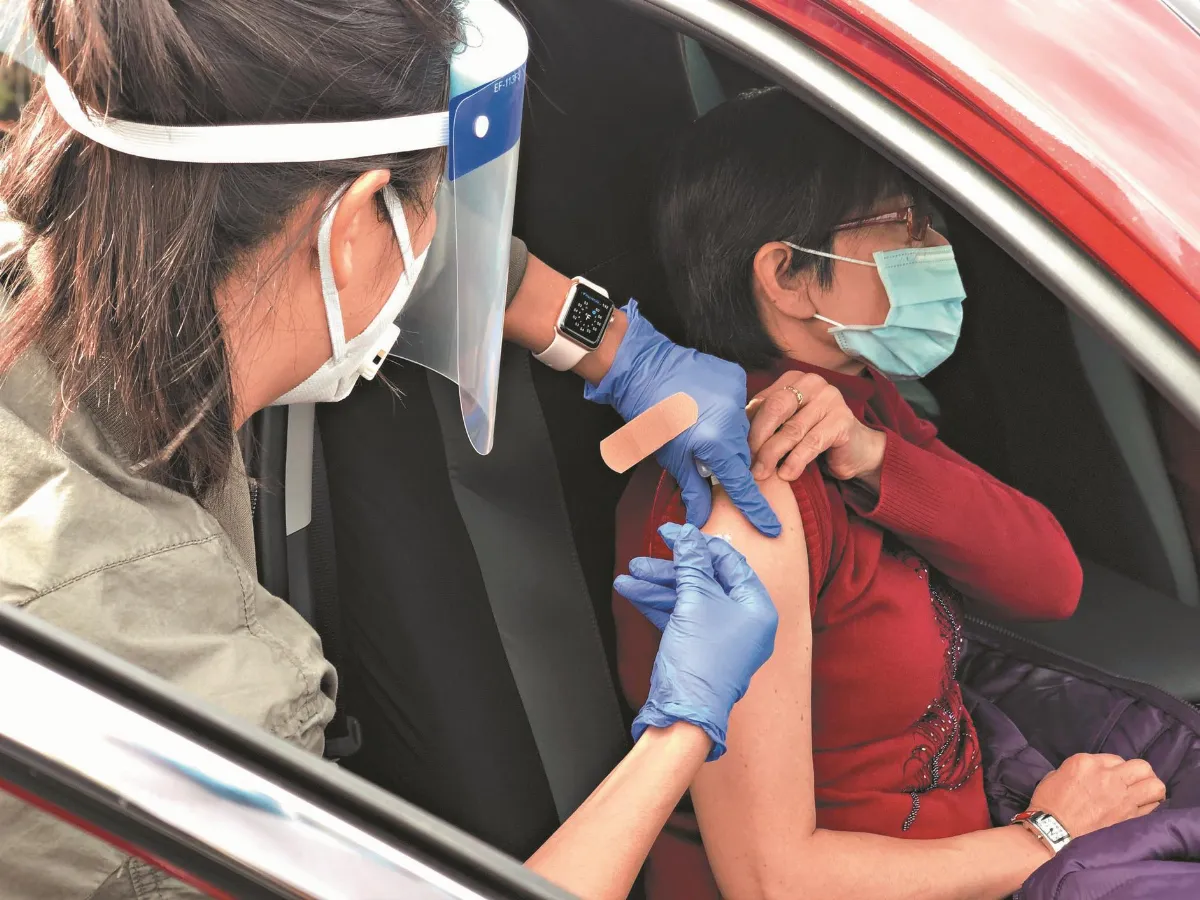 西來寺義診 流感疫苗得來速