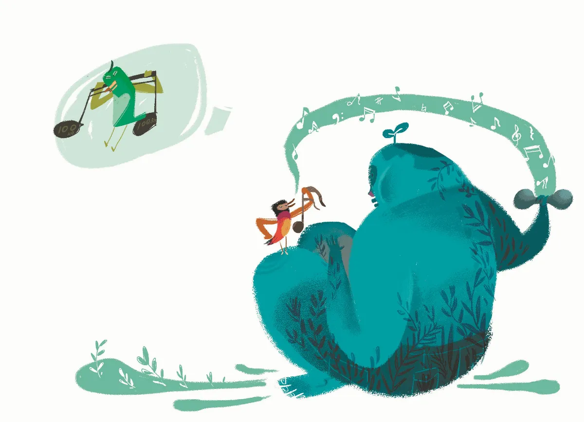 吃太飽就多唱兩句