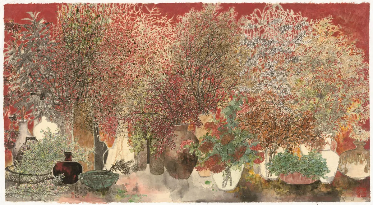 浮世畫框 不在繁華色相中