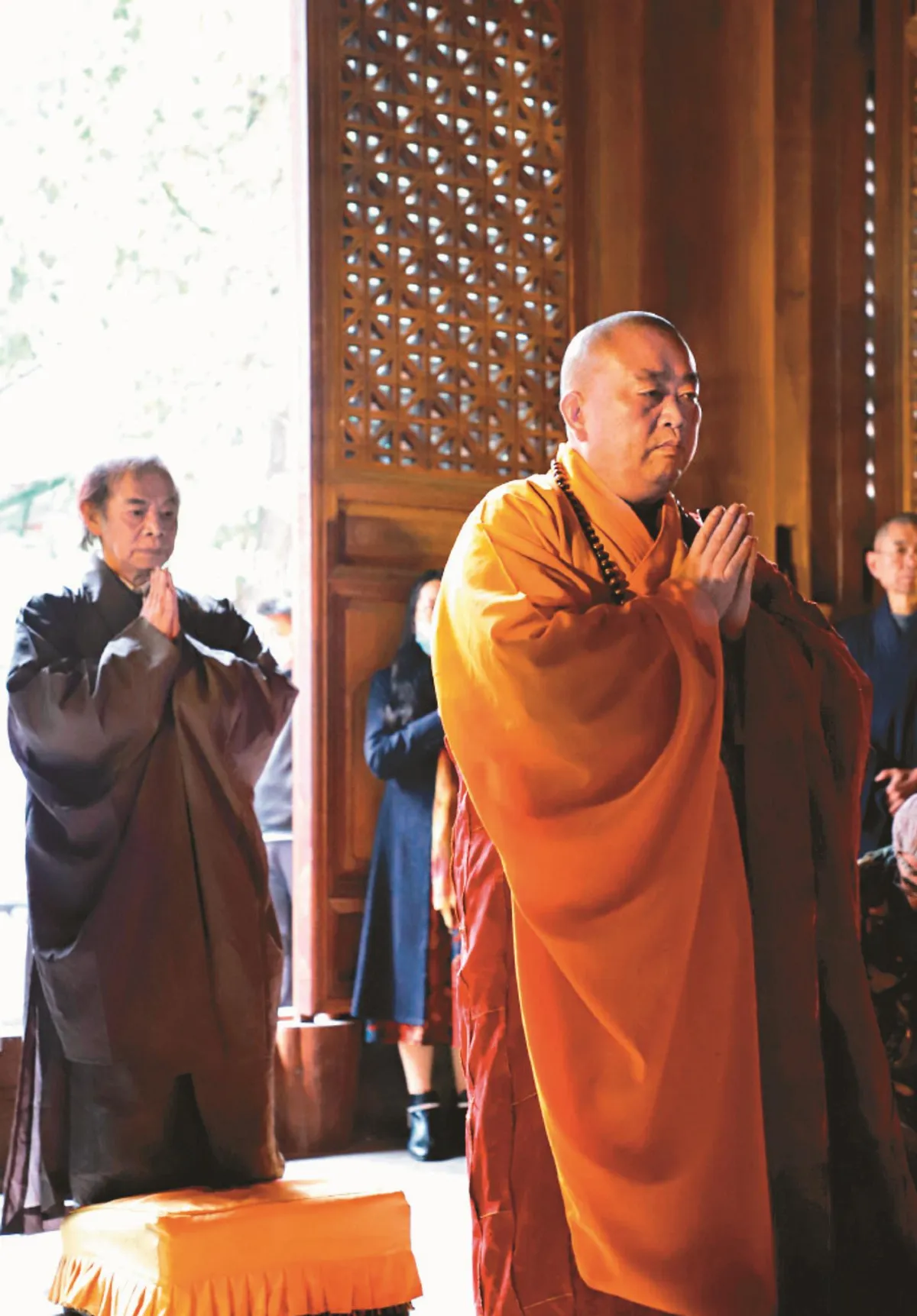 蔡志忠少林寺出家 72歲延一沙彌