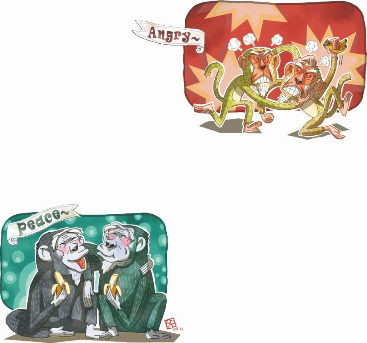 科學尬新聞 朋友是老得好 黑猩猩也這麼想