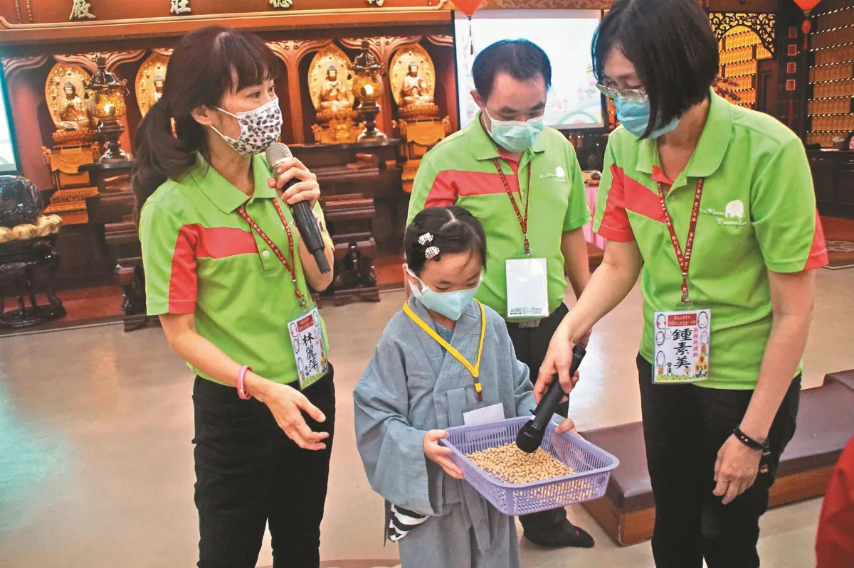 普賢寺兒童一日禪 開發專注力