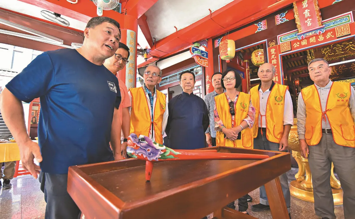 碧霞宮80年鸞筆 赴德參展