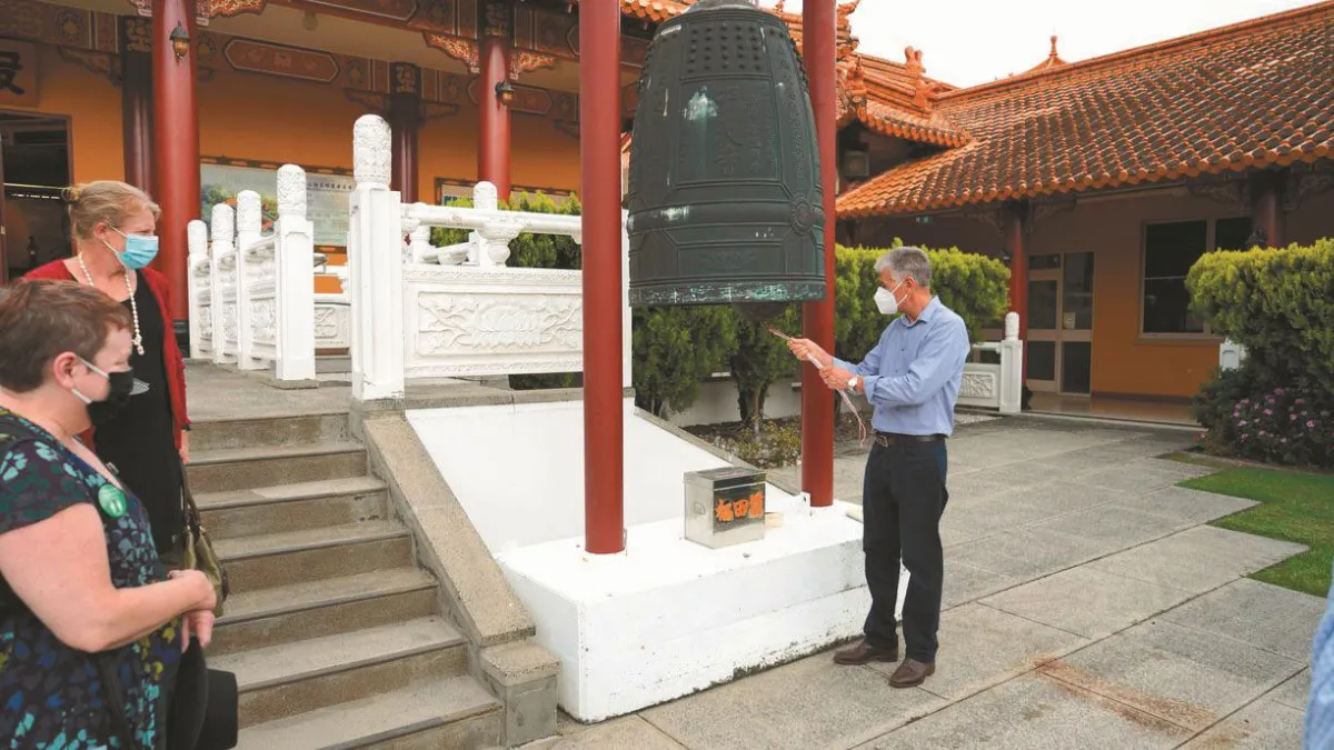 中天寺成為景點 市府將拍片宣傳