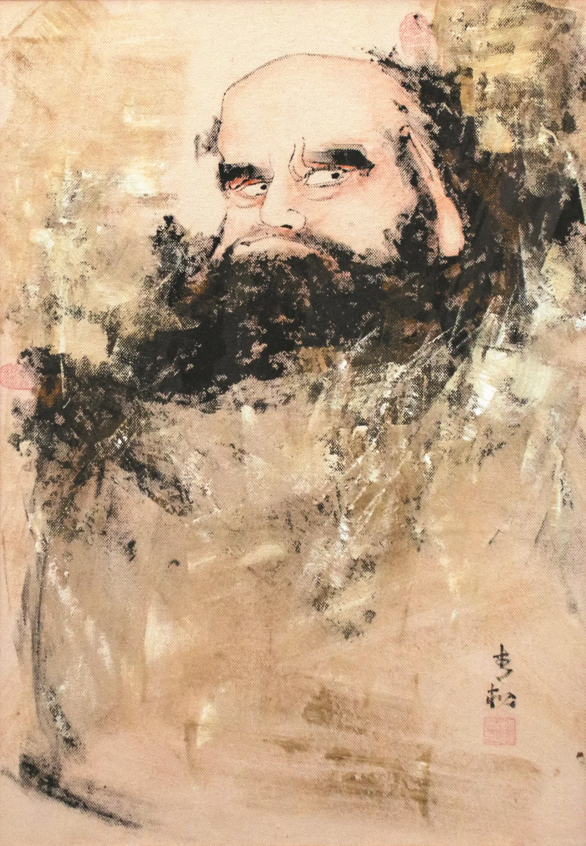教身障作畫 柳松清28年不悔