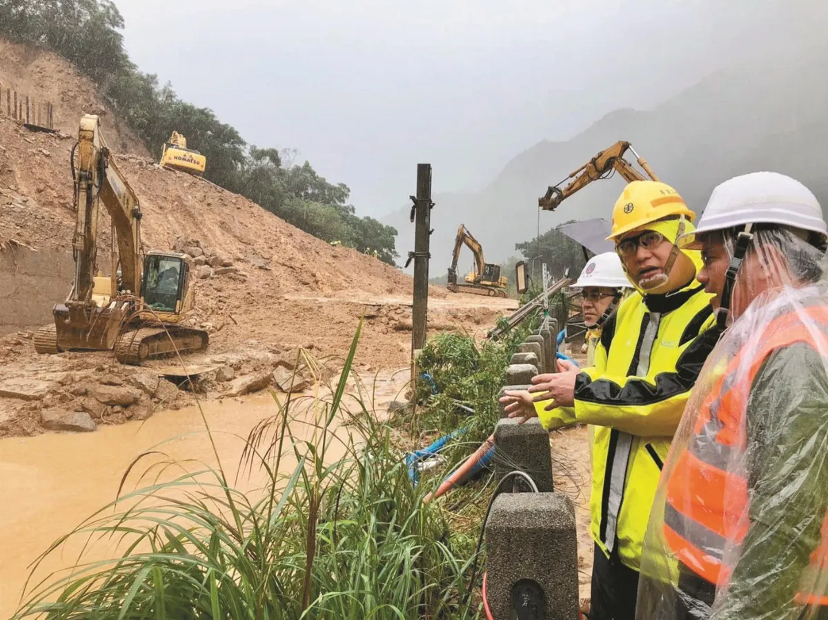 雨不停 台鐵猴硐13日搶通恐延