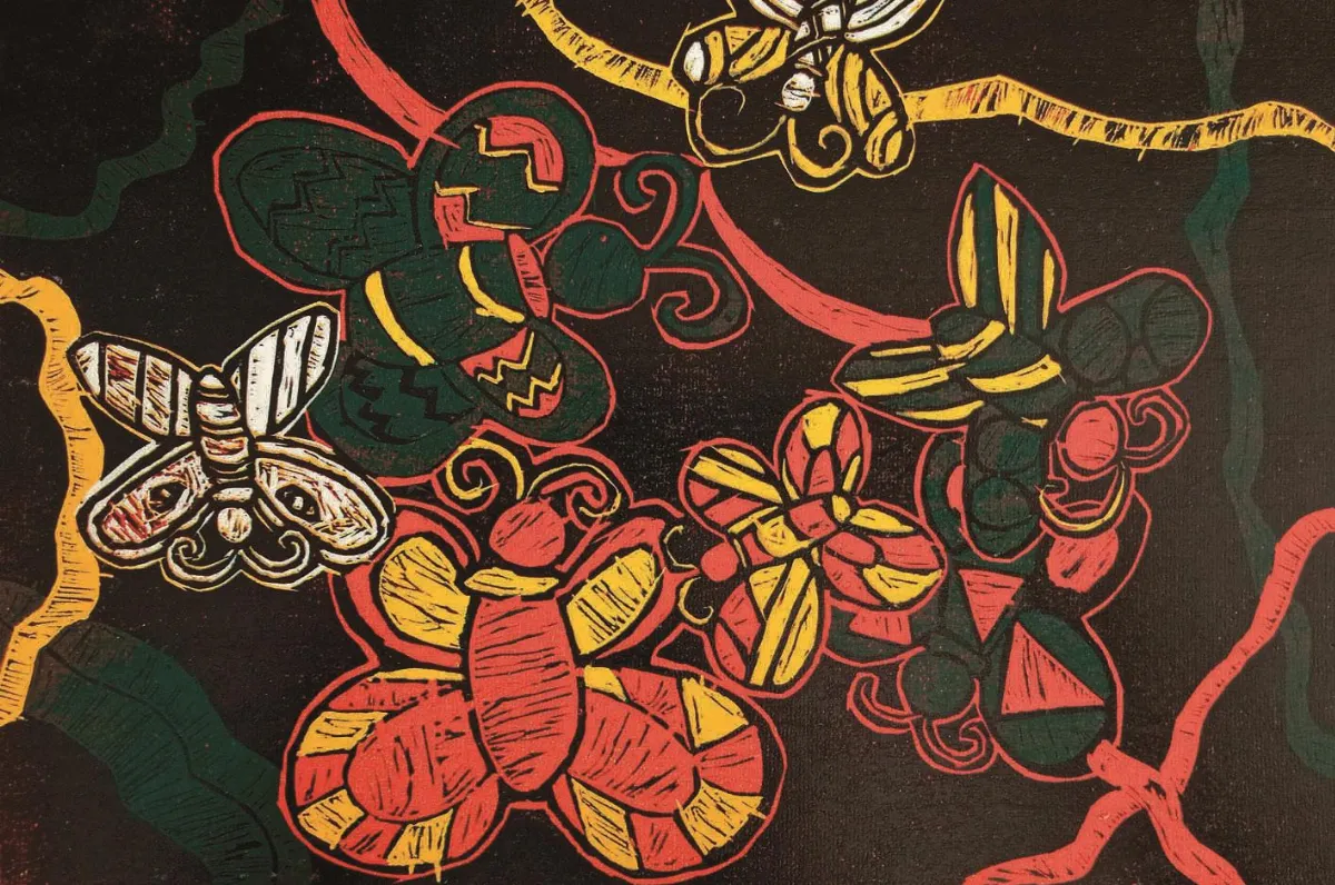 快樂塗鴉 簿  蝴蝶聚會