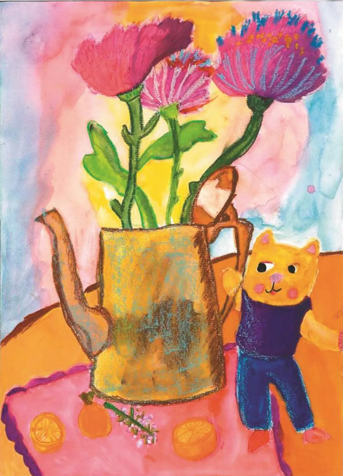 快樂塗鴉簿 靜物畫