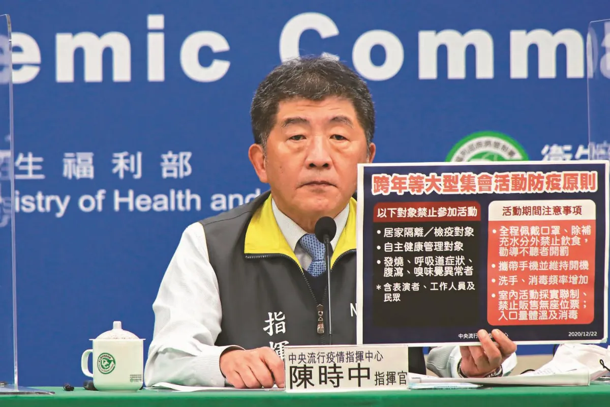 勸導不聽將開罰 各縣市跨年活動照辦  要全程戴口罩
