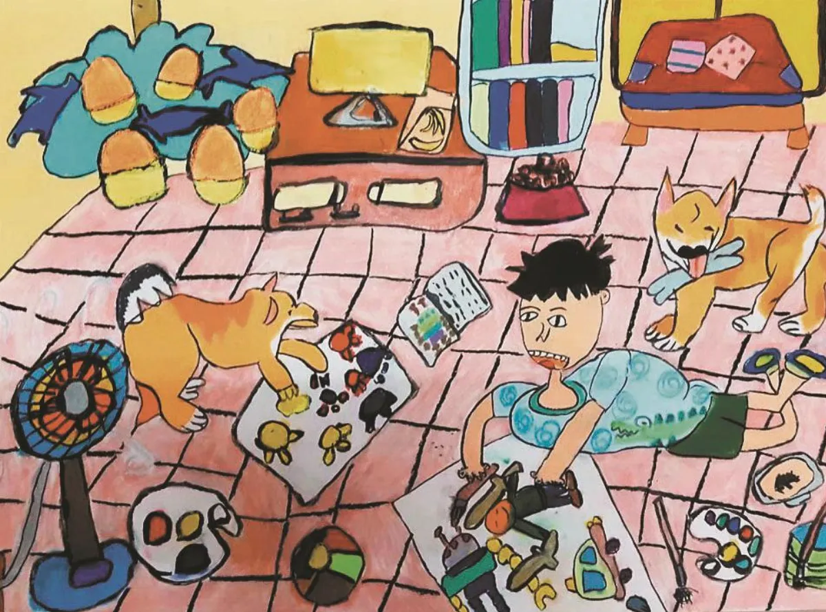 快樂塗鴉簿 我愛畫畫