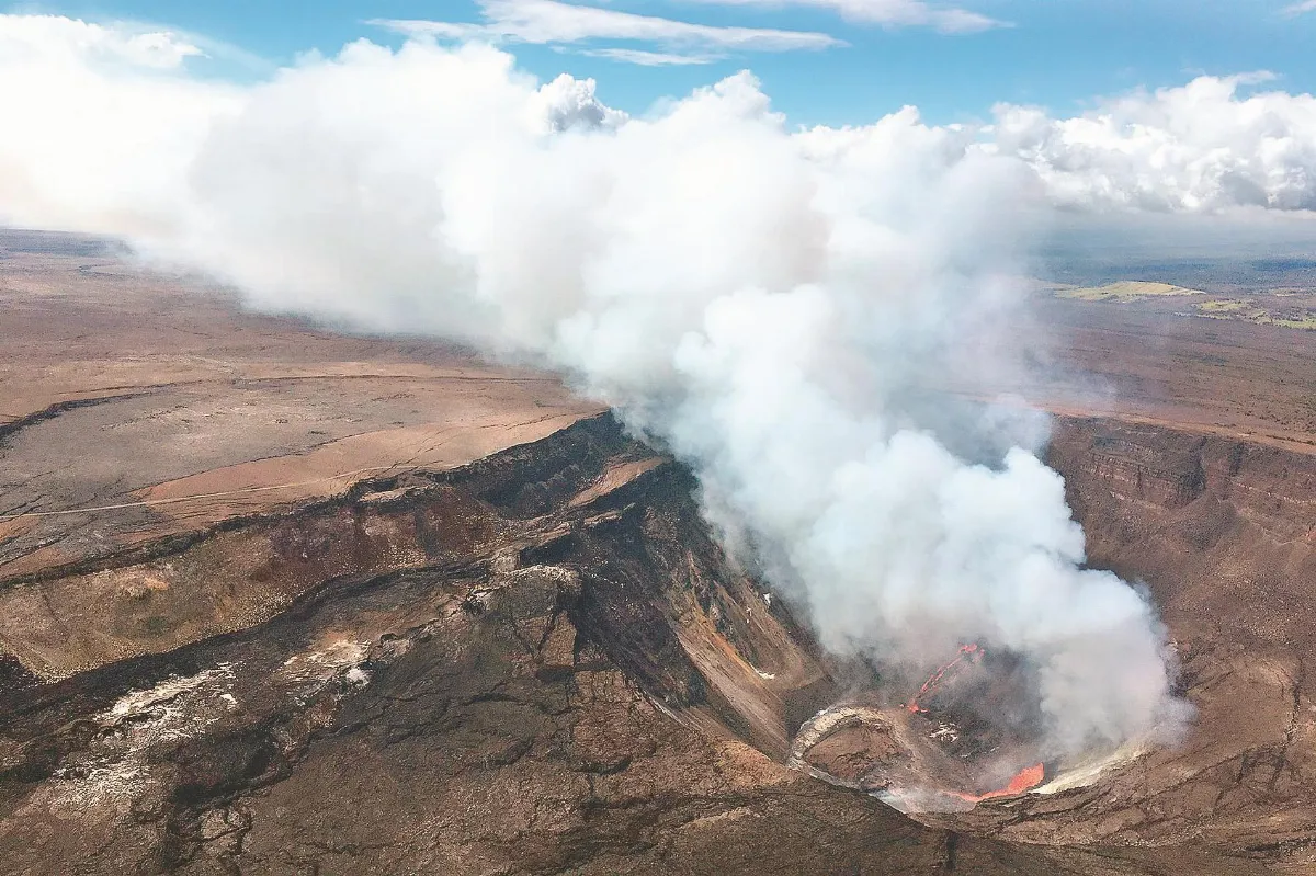 夏威夷火山噴發 影響飛安