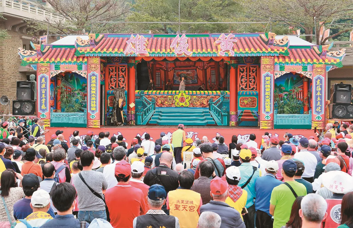 2020世界神明聯誼會 布袋戲雙雄  佛館熱力首演