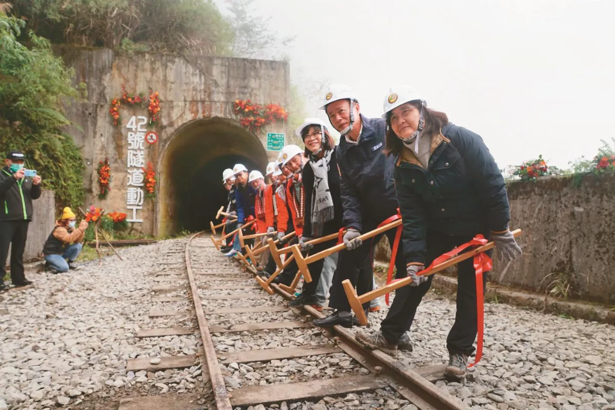 阿里山森鐵「最後一哩路」動工